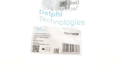 Фото 6 - Сайлентблок підрамника Delphi TD1798W