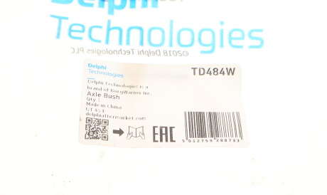 Фото 2 - Сайлентблок підрамника Delphi TD484W