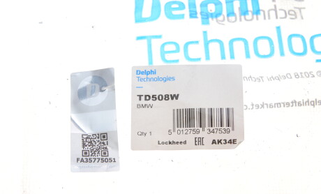 Фото 6 - Сайлентблок важеля Delphi TD508W