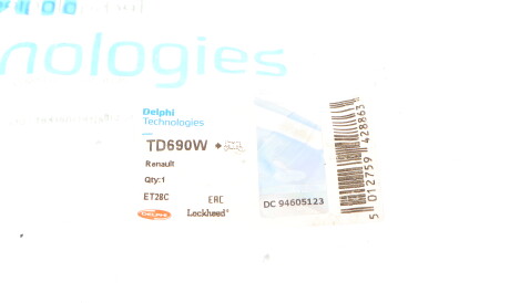 Фото 2 - Сайлентблок підрамника Delphi TD690W