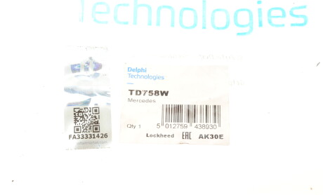 Фото 5 - Сайлентблок рычага Delphi TD758W