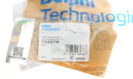 Фото 2 - Сайлентблок рычага Delphi TD857W