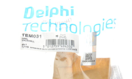 Фото 2 - Подушка двигателя Delphi TEM031