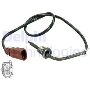 Czujnik temp spalin vw caddy, golf, passat, tiguan, touran 03- - (3G906088, 03G906088) Delphi TS30076