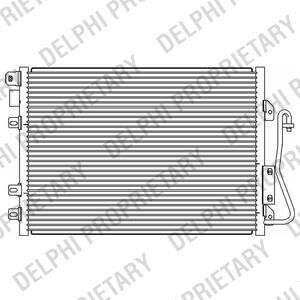 Конденсатор, кондиционер - Delphi TSP0225620