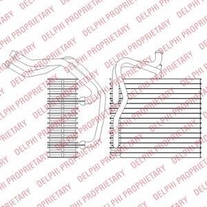 Испаритель, кондиционер - Delphi TSP0525198