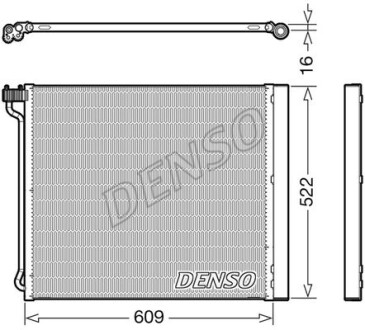 Skraplacz - (64509239944, 64509166098, 64509166089) DENSO DCN05034