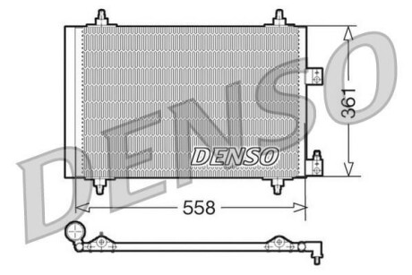 Конденсатор, кондиционер - DENSO DCN07005