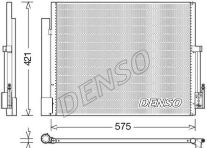 Конденсатор - (39032300, 1850744, 1850154) DENSO DCN20036 (фото 1)