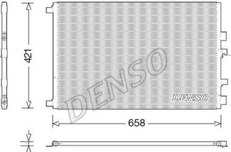 Конденсатор - (8200325004) DENSO DCN23033