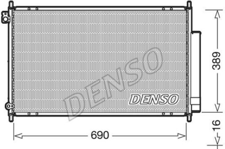 Spare part - (80110SEA003, 80110SEA013, 80110SSTE01) DENSO DCN40016