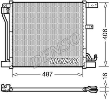 Радіатор кондиціонера - DENSO DCN46018