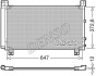 Радіатор кондиціонера - ((8846053080)) DENSO DCN50053 (фото 1)