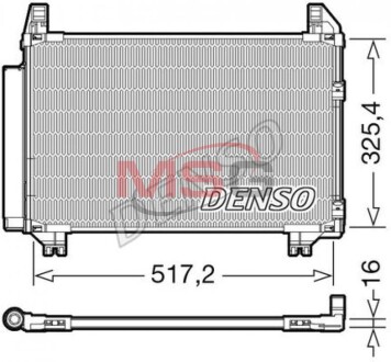 SKRAPLACZ TOYOTA YARIS 05- - (884600D050) DENSO DCN50101 (фото 1)