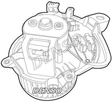 Вентилятор салона - DENSO DEA01011