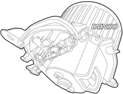 Фото 2 - Вентилятор пічки DENSO DEA01012