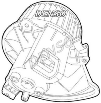 Вентилятор салона - DENSO DEA01210