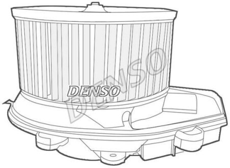 Вентилятор - (8D1820021A, 8D1820021C) DENSO DEA02002