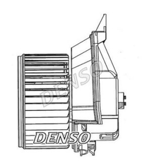 Вентилятор салона - (55702446, 55702447, 77364952) DENSO DEA09200