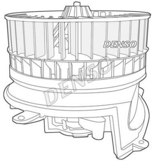 Вентилятор салона (mb c-class(w202) slk(r170)) - (2028209342, A2028209342) DENSO DEA17006