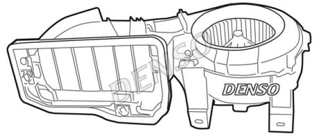 Фото 3 - Вентилятор печки DENSO DEA23001