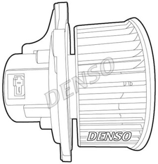 Фото 3 - Вентилятор печки DENSO DEA43003