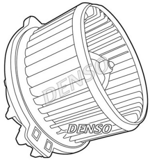 Фото 3 - Вентилятор печки DENSO DEA43009