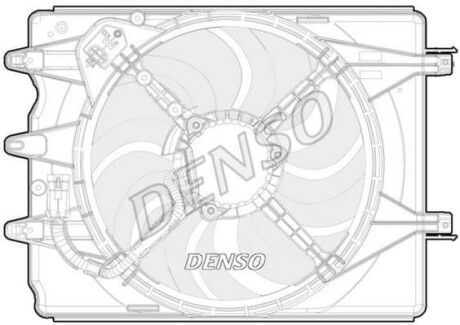 Вентилятор радіатора - DENSO DER09068