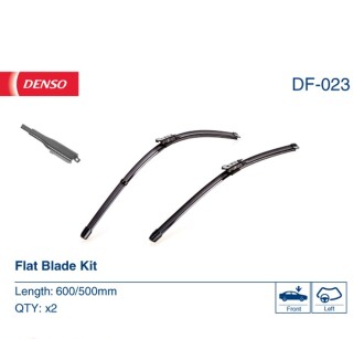 Фото 2 - Дворник (щетка стеклоочистителя) DENSO DF-023 (DF023)