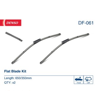Фото 2 - Дворник (щетка стеклоочистителя) DENSO DF-061 (DF061)