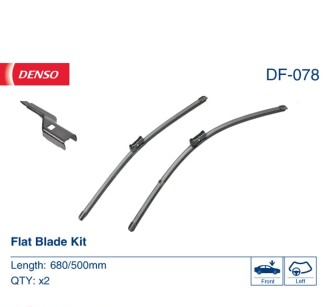 Фото 2 - Дворник (щетка стеклоочистителя) DENSO DF-078 (DF078)