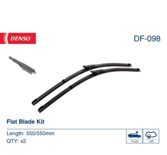 Фото 2 - Дворник (щетка стеклоочистителя) DENSO DF-098 (DF098)