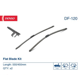 Фото 3 - Двірник (щітка склоочисника) DENSO DF-120 (DF120)