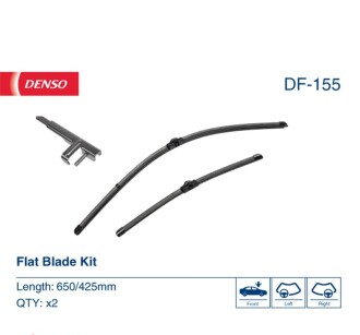 Фото 2 - Дворник (щетка стеклоочистителя) DENSO DF-155 (DF155)