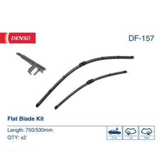 Фото 2 - Дворник (щетка стеклоочистителя) DENSO DF-157 (DF157)