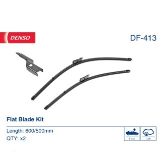 Фото 2 - Двірник (щітка склоочисника) DENSO DF-413 (DF413)