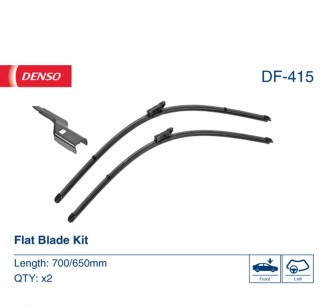 Фото 2 - Двірник (щітка склоочисника) DENSO DF-415 (DF415)
