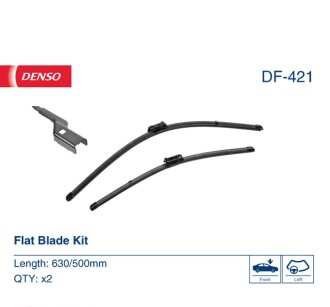 Фото 2 - Дворник (щетка стеклоочистителя) DENSO DF-421 (DF421)