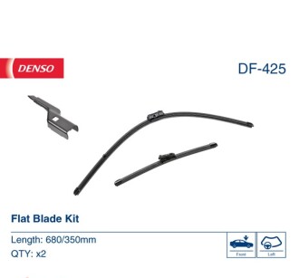 Фото 2 - Двірник (щітка склоочисника) DENSO DF-425 (DF425)