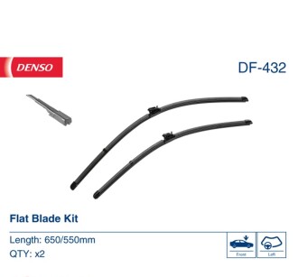 Фото 2 - Двірник (щітка склоочисника) DENSO DF-432 (DF432)