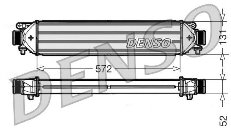 Фото 3 - Інтеркулер DENSO DIT09109