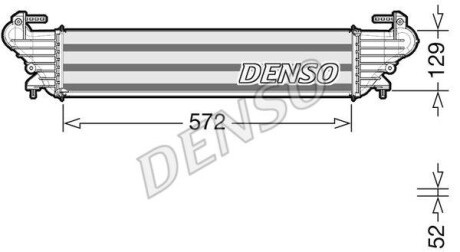 Інтеркулер - ((51964106)) DENSO DIT09121 (фото 1)