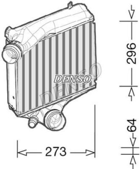 Інтеркулер - DENSO DIT28023