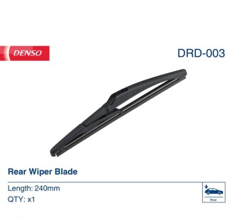 Фото 2 - Двірник (щітка склоочисника) DENSO DRD-003 (DRD003)