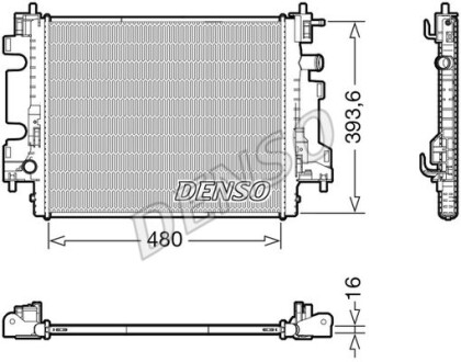 Радіатор основний - DENSO DRM23113