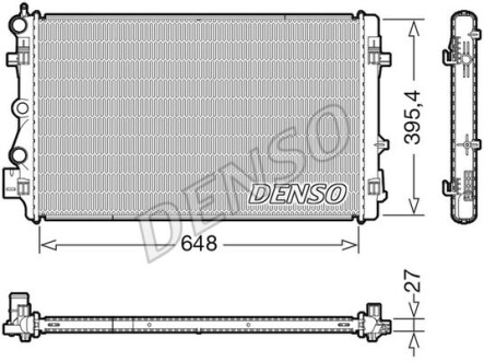 Радіатор основний - DENSO DRM32051