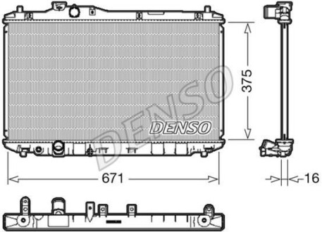 Spare part - (19010R1AA01, 19010R1AA51, 19010R1AA02) DENSO DRM40037