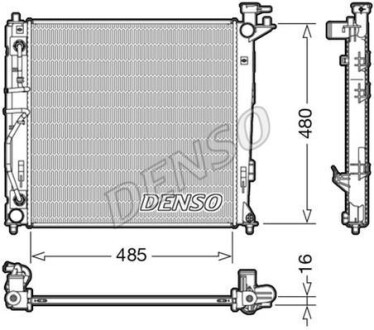 Теплообменник - (253102Y010, 253102Y020) DENSO DRM41007