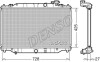 Теплообменник - (sh0115200a, sh0115200b) DENSO DRM44040 (фото 1)