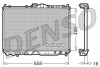 Радиатор охлаждения двигателя - (mb925638) DENSO DRM45011 (фото 1)